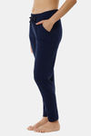 Amante Cotton Elastane Loungewear Bottom - Ocean Cavern Solid — thumbnail 2